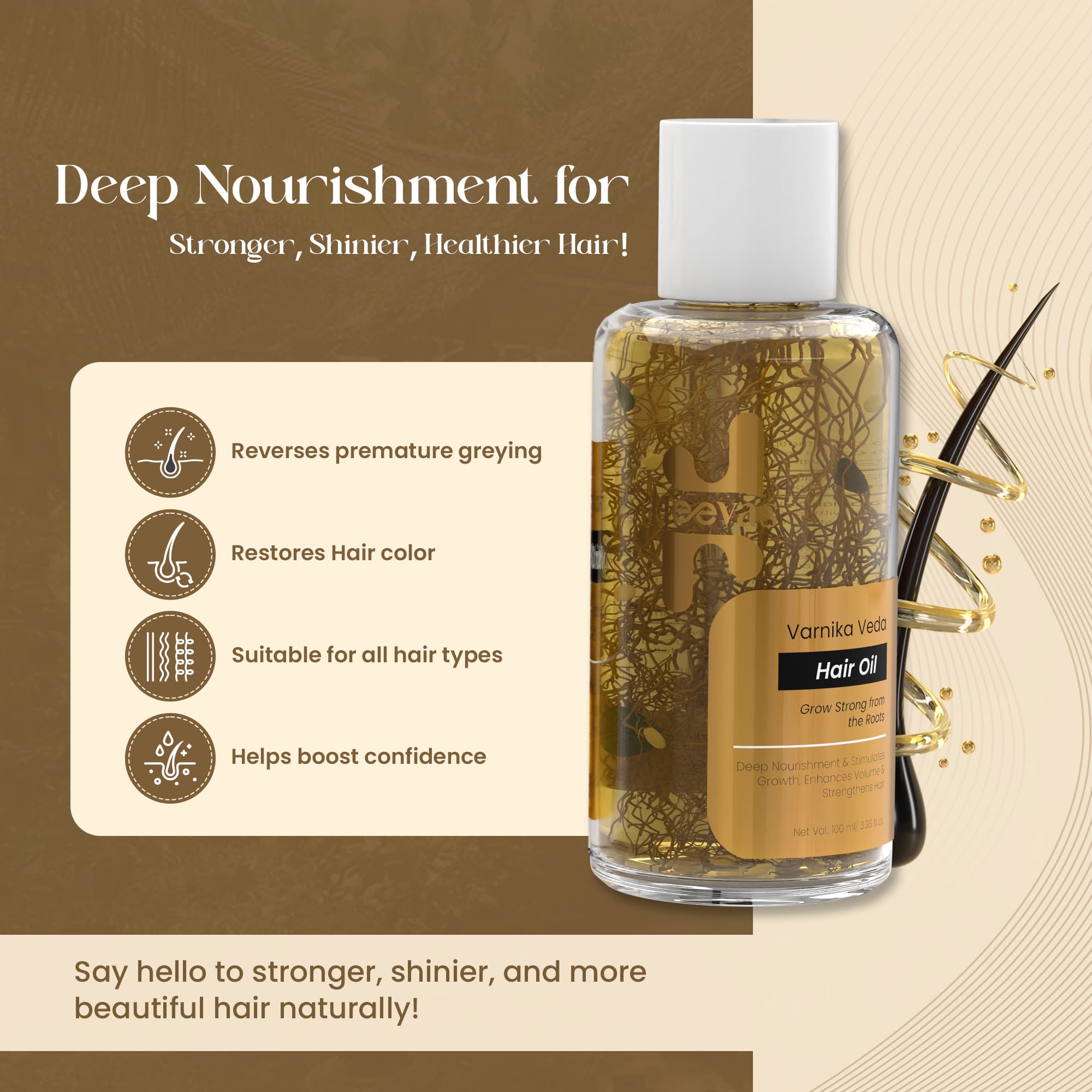 VARNIKA VEDA HAIR OIL — view 3