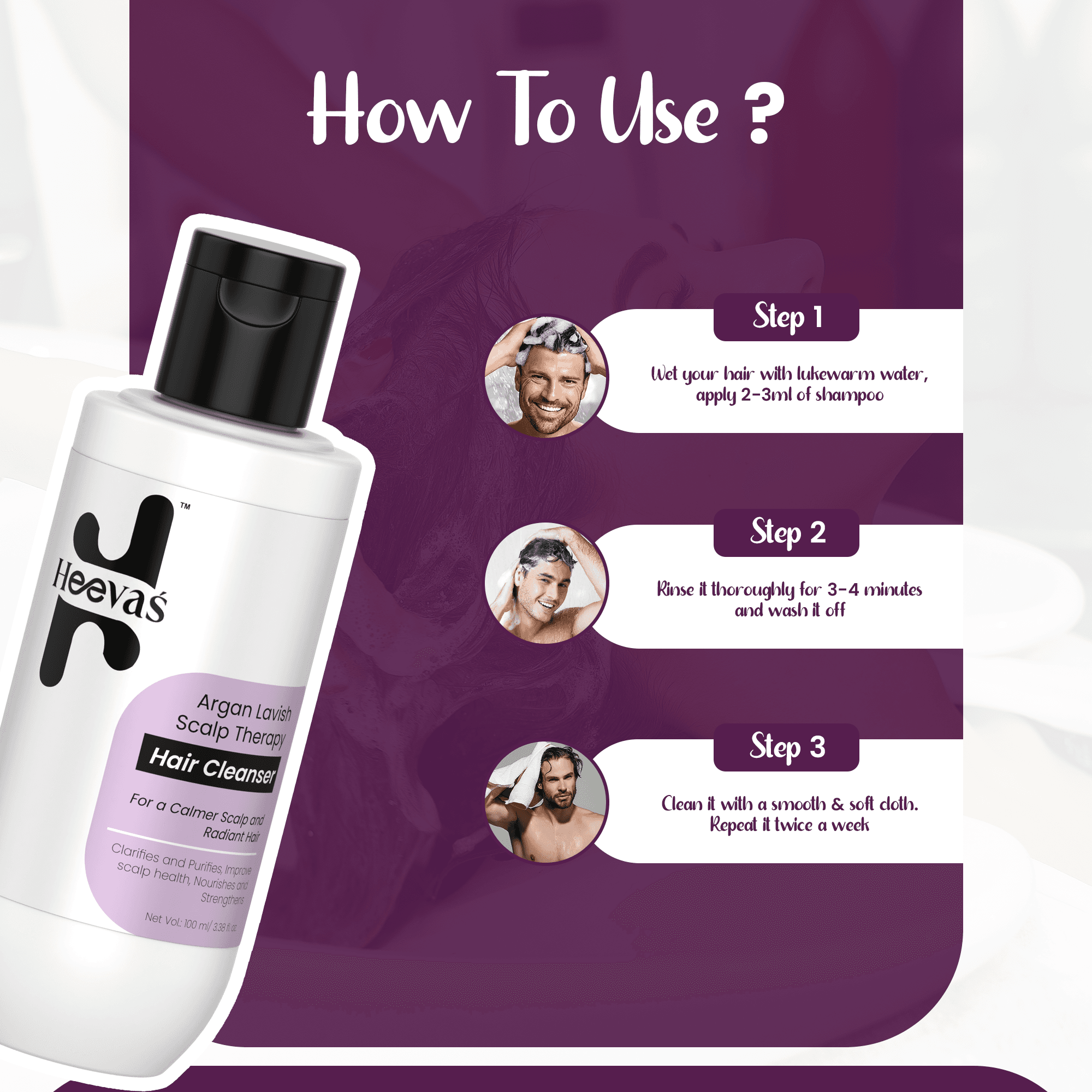 ARGAN LAVISH SCALP THERAPY HAIR CLEANSER — view 3